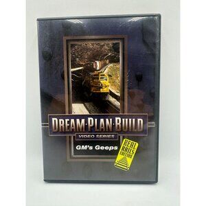 Dream Plan Build GMs Geeps Real Rails Train Documentary DVD 2007 Kalmbach